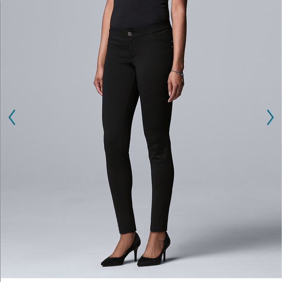 Simply Vera Wang Skinny Pants 